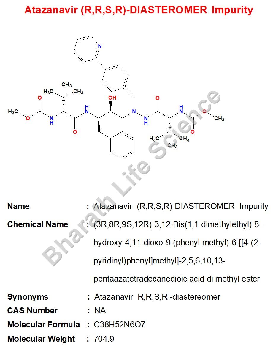 Atazanavir  (R,R,S,R)-DIASTEROMER  Impurity 